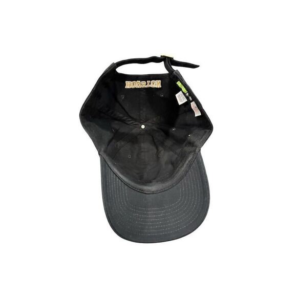 Nike Houston Embroidered Black Cap Gold Accents Unisex Adjustable Hat - Picture 6 of 7